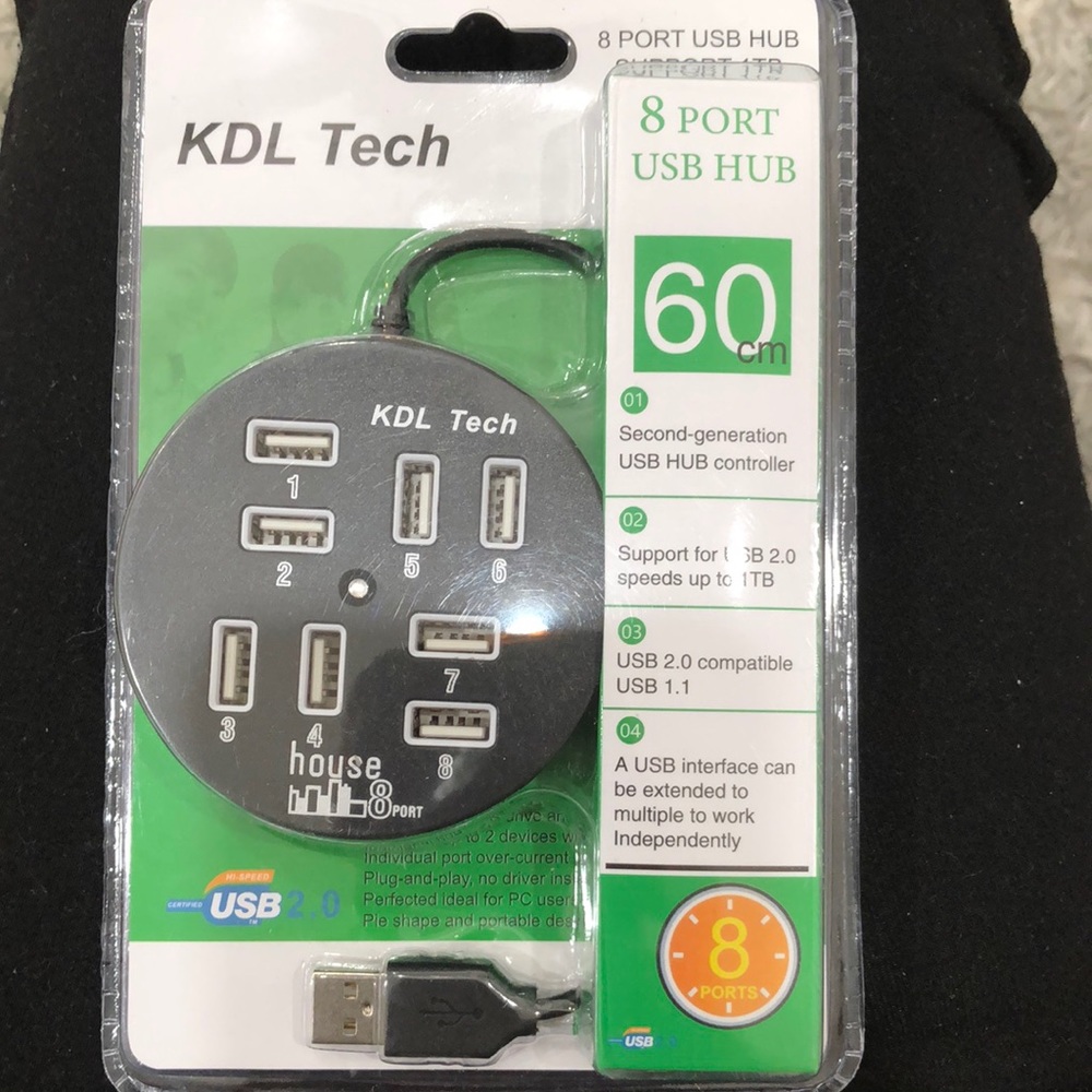KDL| 8 Port| USB Hub